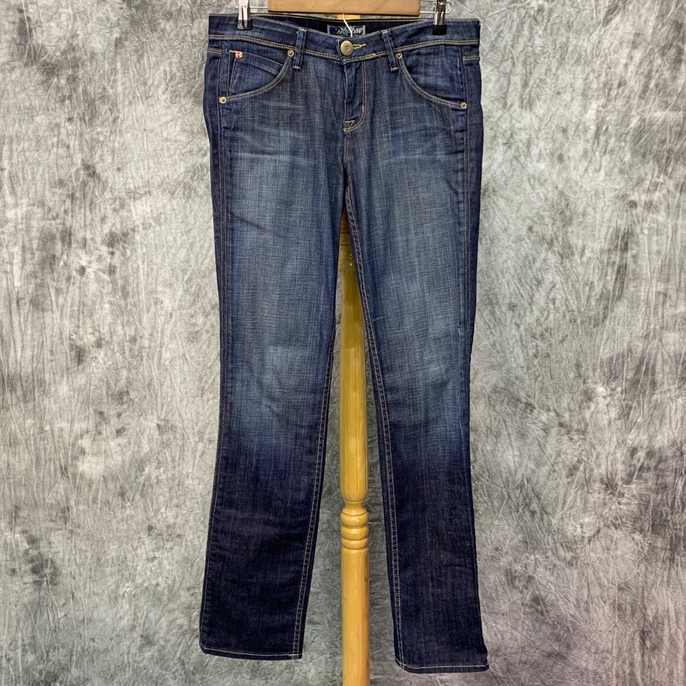 Hudson Flap Straight Jeans Sz 29 Dark Wash